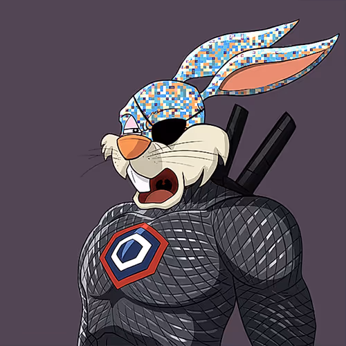Dark Super Bunny #7587