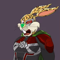 Dark Super Bunny #6529