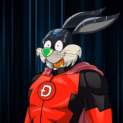 Dark Super Bunny #5476