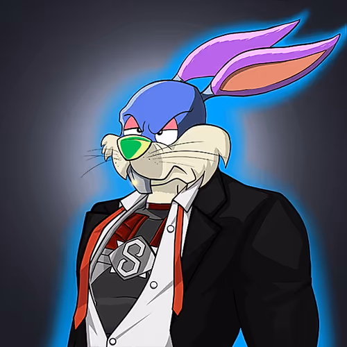 Dark Super Bunny #5083