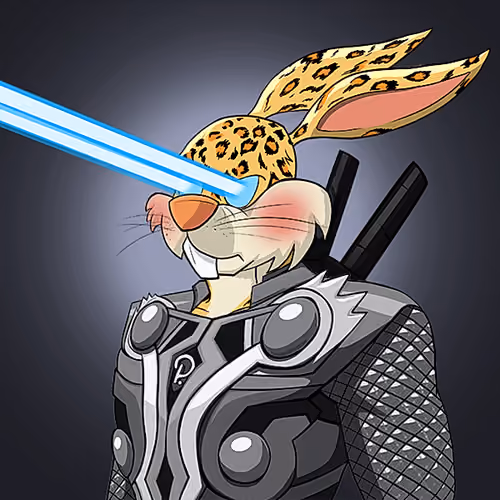 Dark Super Bunny #5101