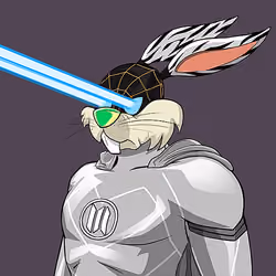 Dark Super Bunny #8820