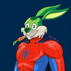 Dark Super Bunny #6965