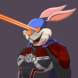 Dark Super Bunny #6448