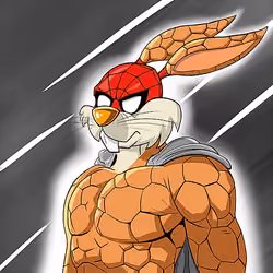 Dark Super Bunny #5406