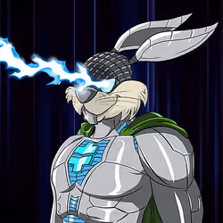 Dark Super Bunny #5018
