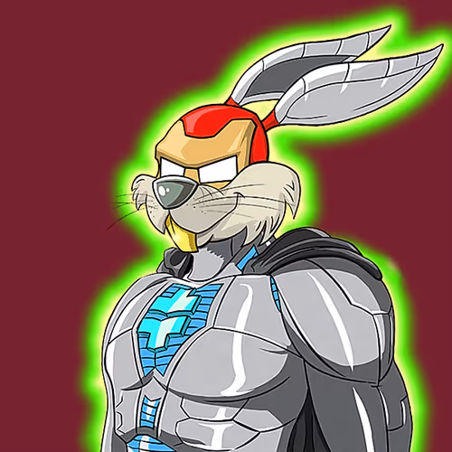Dark Super Bunny #9986
