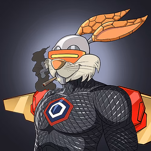 Dark Super Bunny #8571