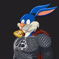 Dark Super Bunny #7777