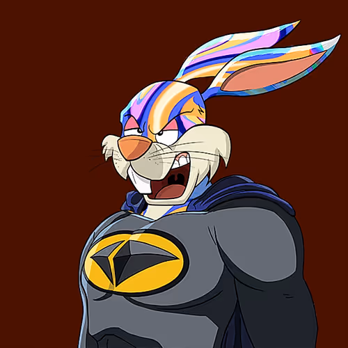 Dark Super Bunny #9037