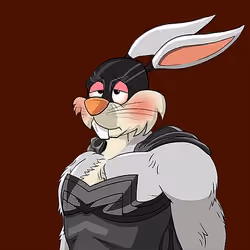 Dark Super Bunny #6471