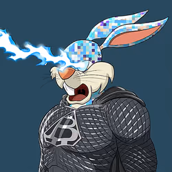 Dark Super Bunny #5927