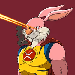 Dark Super Bunny #7417