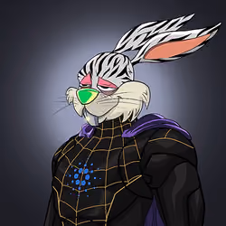 Dark Super Bunny #9130