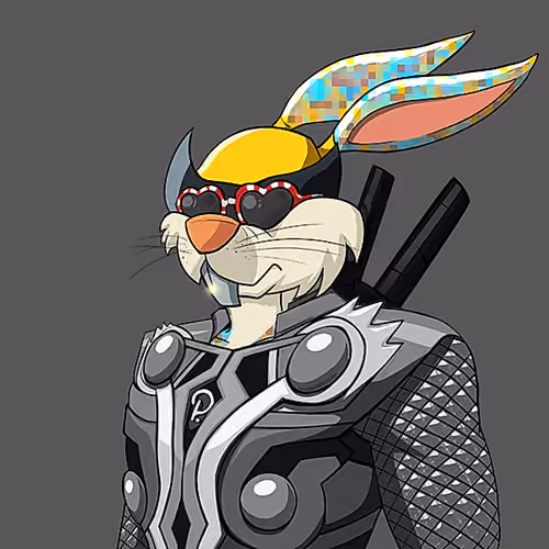 Dark Super Bunny #8553