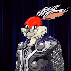 Dark Super Bunny #9517