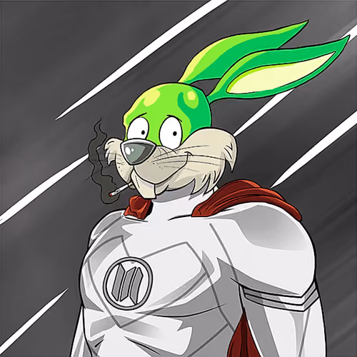 Dark Super Bunny #8155