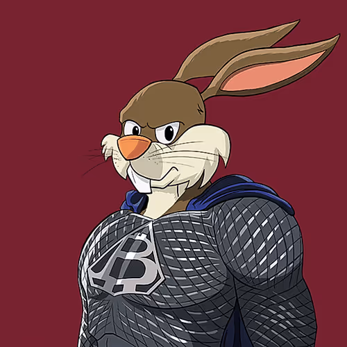 Dark Super Bunny #8305