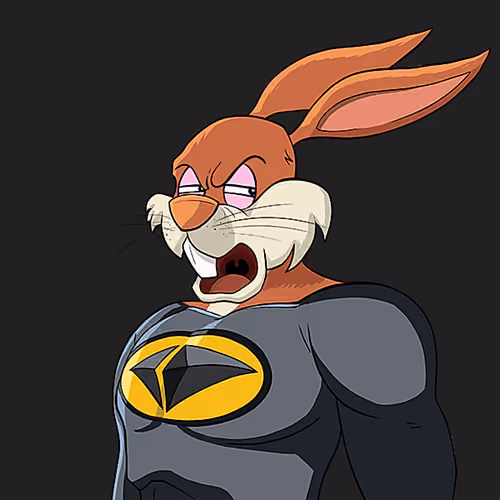 Dark Super Bunny #9801