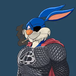 Dark Super Bunny #8576