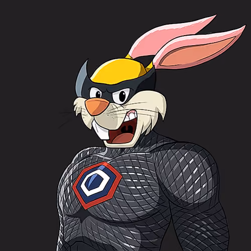 Dark Super Bunny #7277