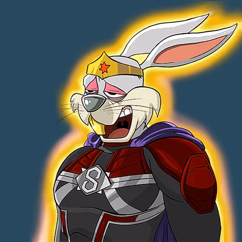 Dark Super Bunny #5572