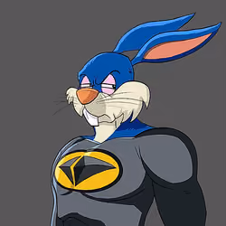 Dark Super Bunny #6338