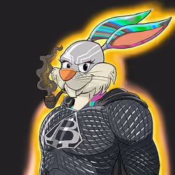 Dark Super Bunny #9029