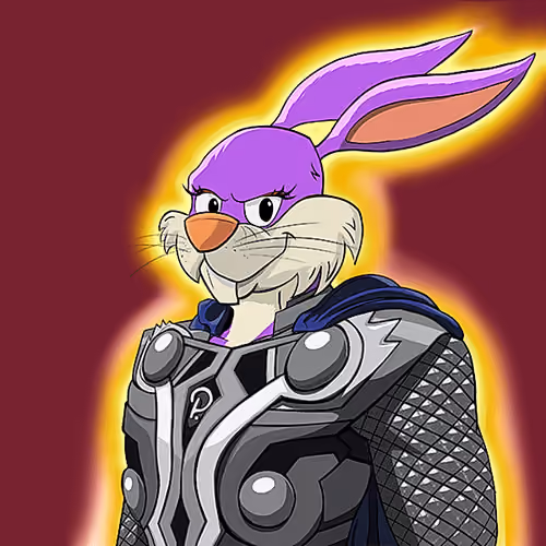 Dark Super Bunny #5402