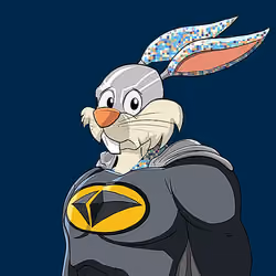 Dark Super Bunny #5291