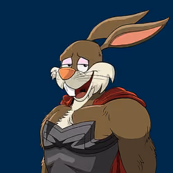 Dark Super Bunny #9206