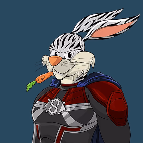 Dark Super Bunny #6470