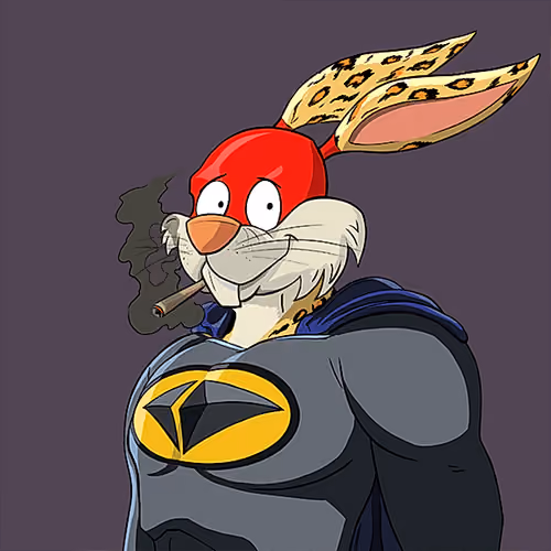 Dark Super Bunny #6043