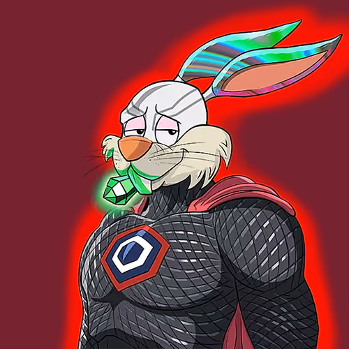 Dark Super Bunny #5848