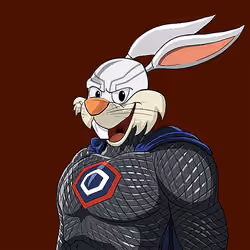 Dark Super Bunny #8082