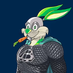 Dark Super Bunny #7365