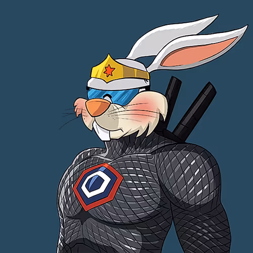 Dark Super Bunny #9989