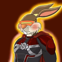 Dark Super Bunny #7725