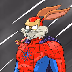 Dark Super Bunny #9439