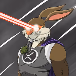 Dark Super Bunny #5285