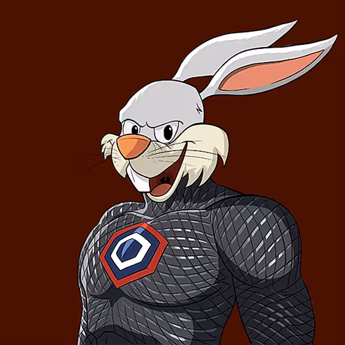 Dark Super Bunny #9124