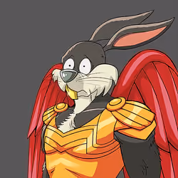 Dark Super Bunny #6147