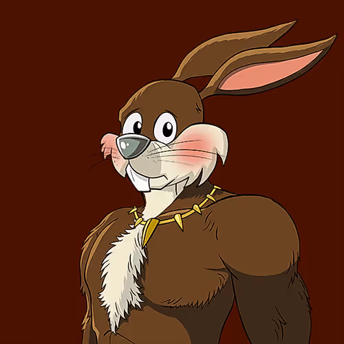 Dark Super Bunny #6666