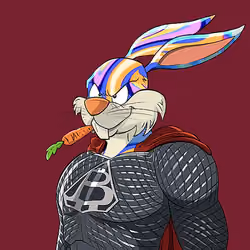 Dark Super Bunny #7186