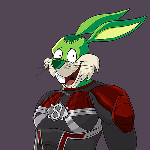 Dark Super Bunny #9968