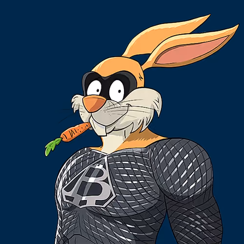 Dark Super Bunny #6816