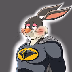 Dark Super Bunny #6371