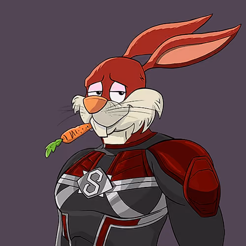 Dark Super Bunny #8214