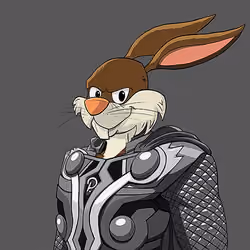 Dark Super Bunny #9534
