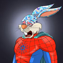 Dark Super Bunny #7833